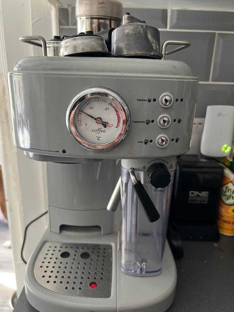 Swan Retro One Touch Expresso Machine 